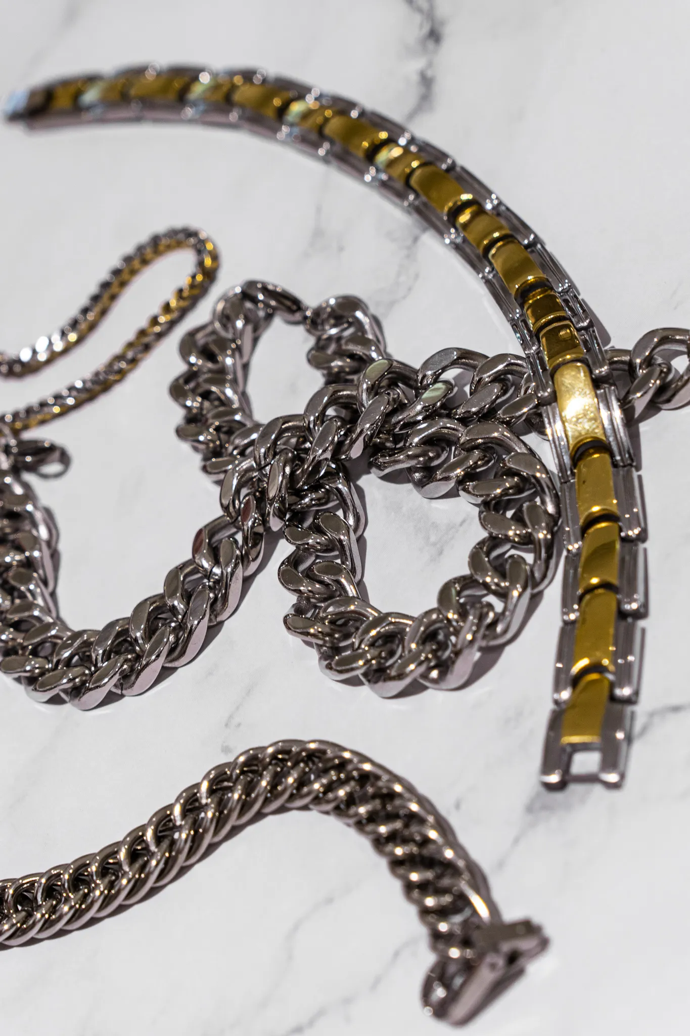 Bracelets maille gourmette