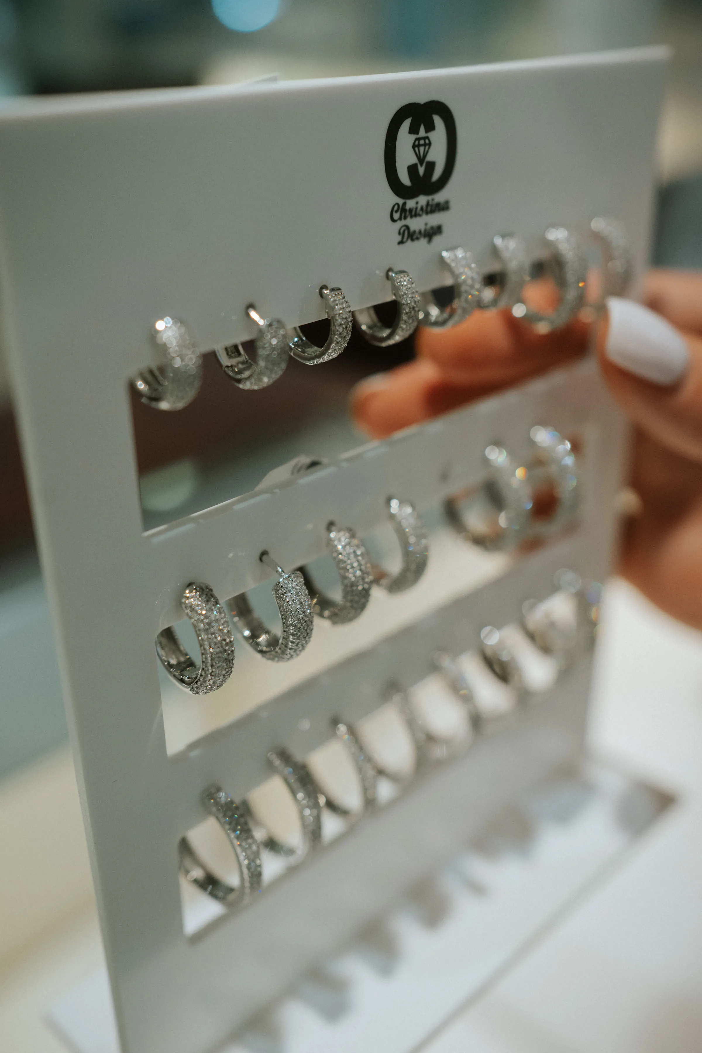 Anneaux diamantés