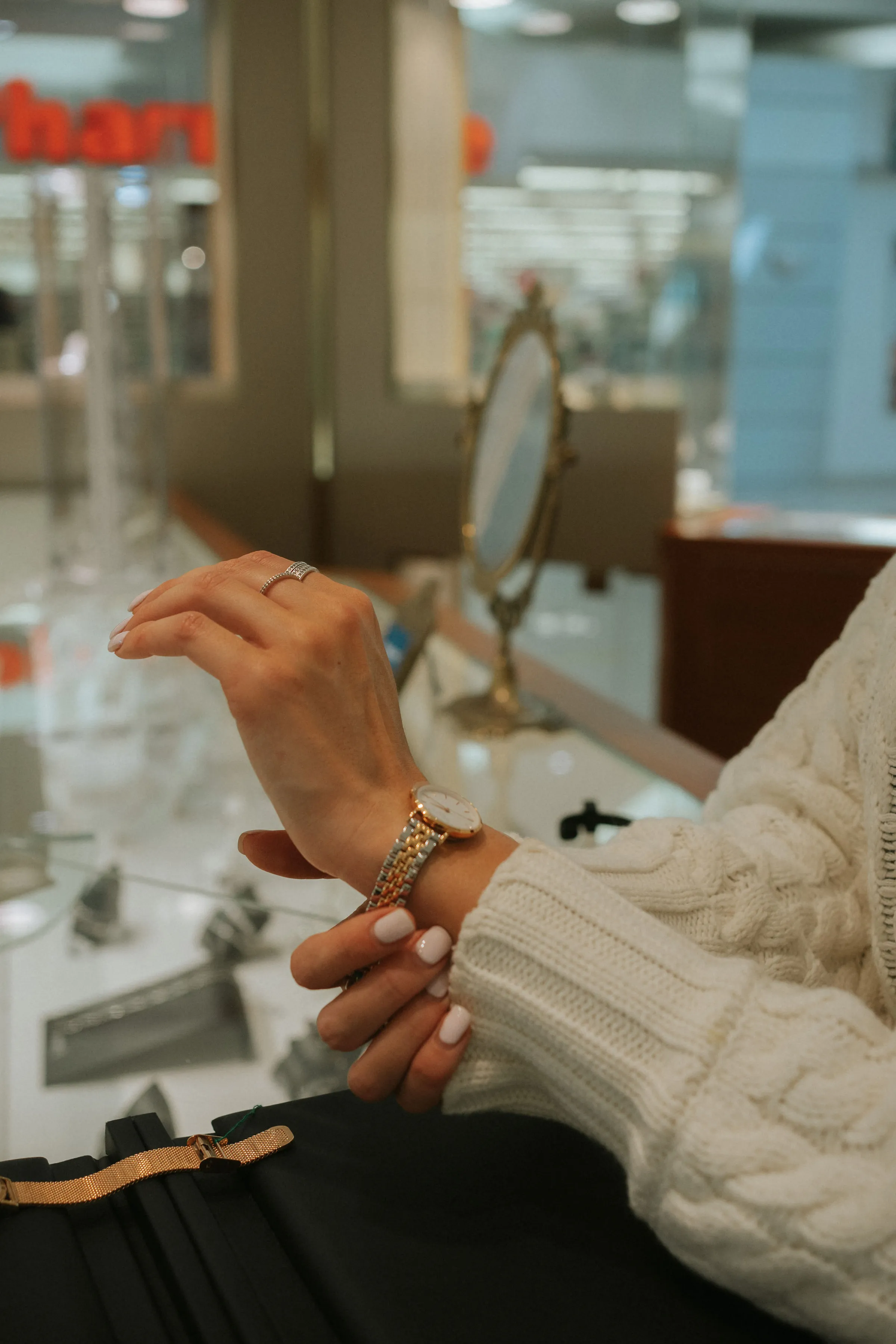 Montre deux tons femme